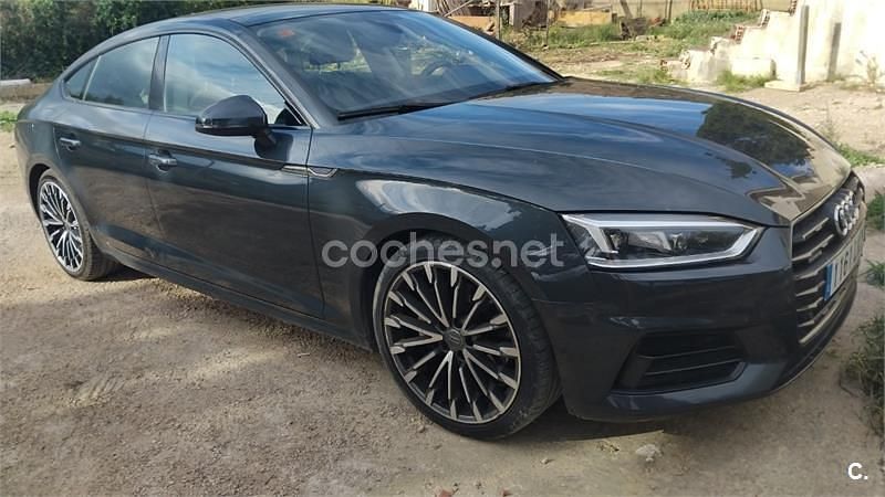Negro Usado 2017 Audi A5 Sportback Sport Utilitario | 17.500 € (Super precio) - Imagen 1/4