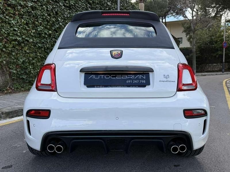 Usado Abarth 595C Competizione 179 CV (131 kW) 2019 Blanco Descapotable