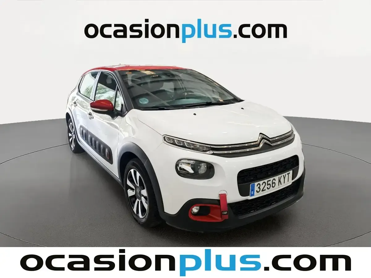 Usado Citroën C3 Feel 110 CV (80 kW) 2019 Blanco Utilitario