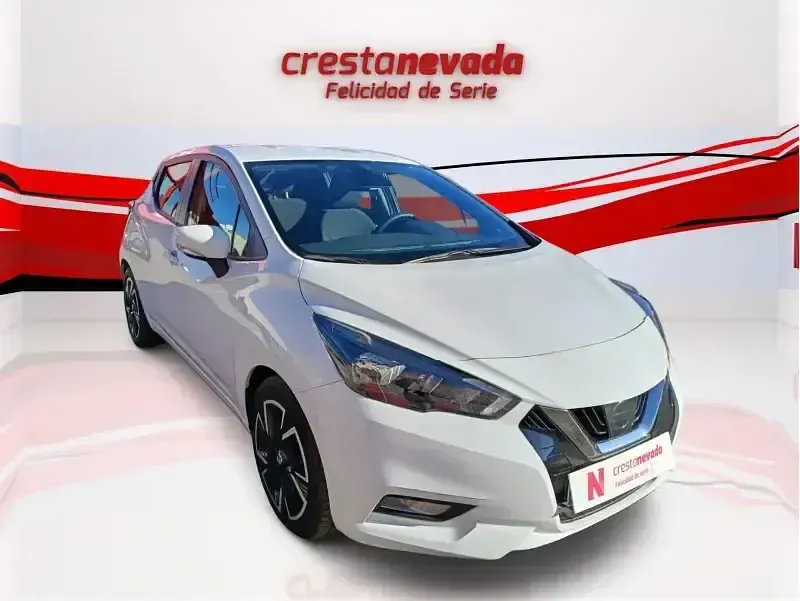 Usado Nissan Micra Acenta 92 CV (67 kW) 2022 Blanco Utilitario