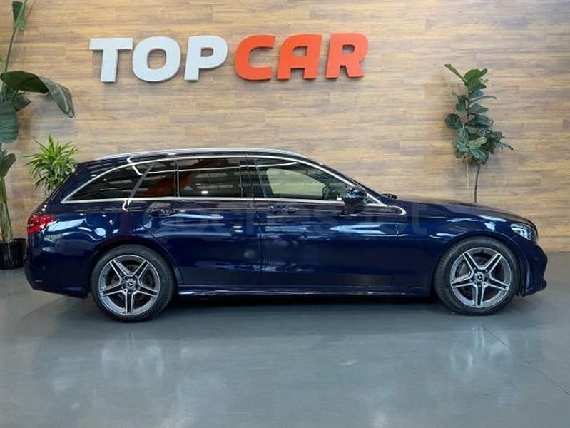 Usado Mercedes C220 194 CV (142 kW) 2021 Azul Familiar