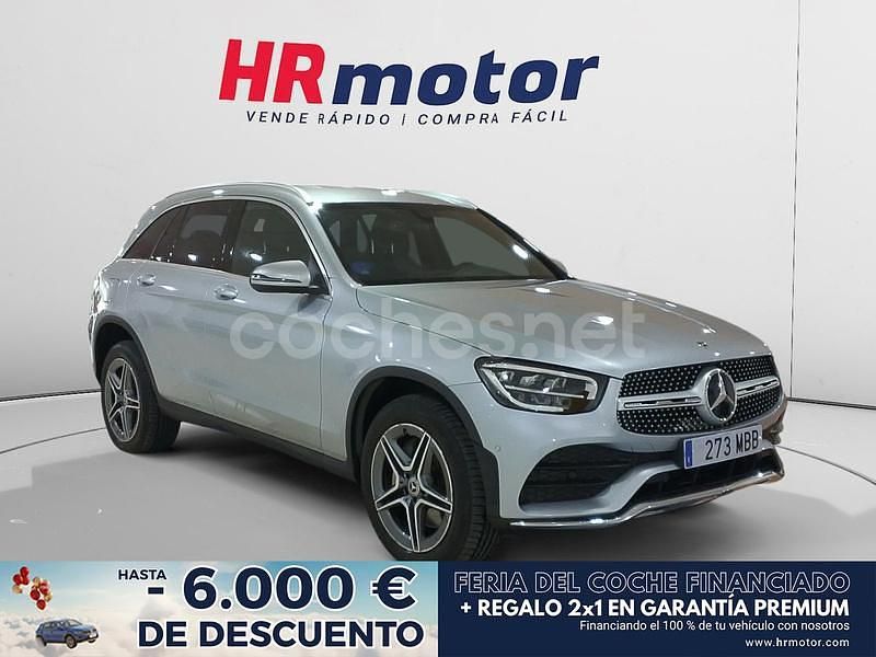 Gris / plata Usado 2022 Mercedes GLC300e SUV | 41.740 € (Super precio) - Imagen 1/4