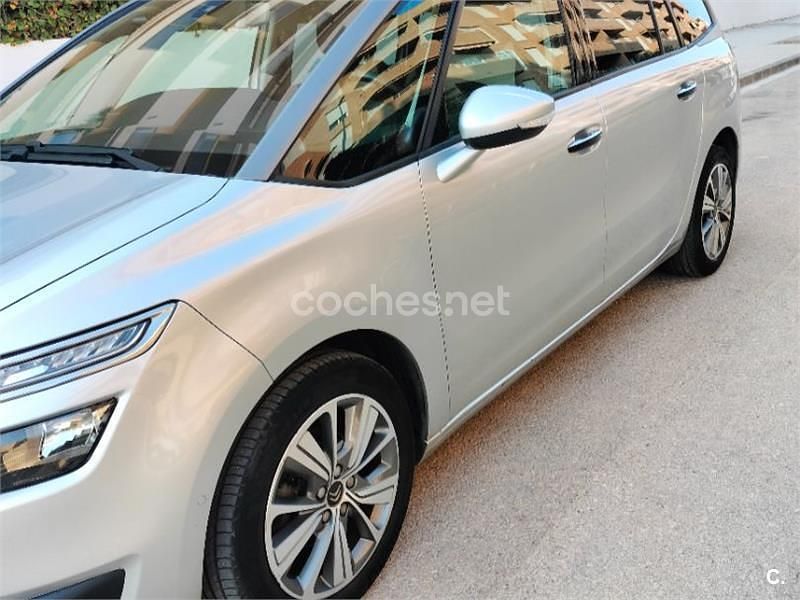 Usado Citroën Grand C4 Picasso Exclusive 112 CV (82 kW) 2014 Gris / plata Monovolumen