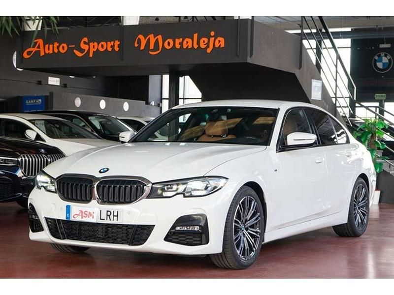 Blanco Usado 2021 BMW 320 Sport Line Berlina | 29.900 € (Un poco caro) - Imagen 1/4
