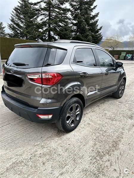 Usado Ford Ecosport Trend 100 CV (73 kW) 2019 Negro SUV