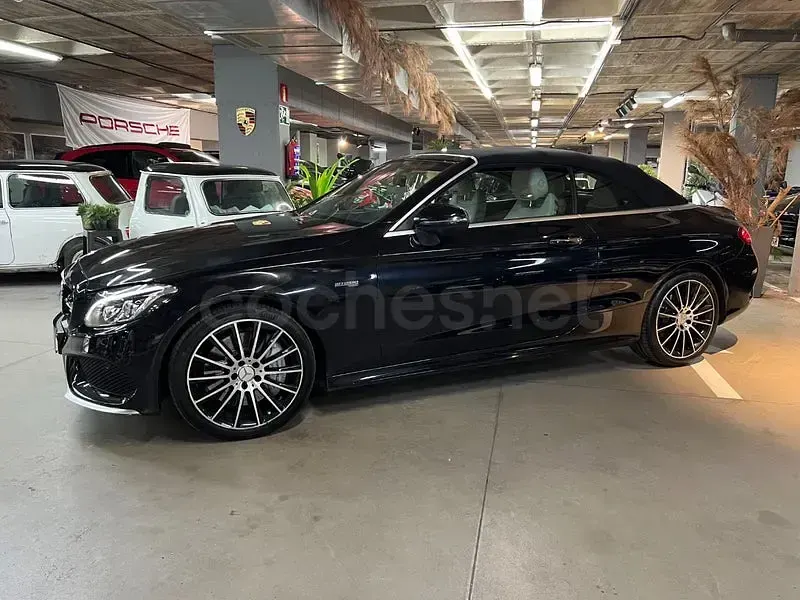 Usado Mercedes C43 AMG 367 CV (269 kW) 2017 Negro Descapotable