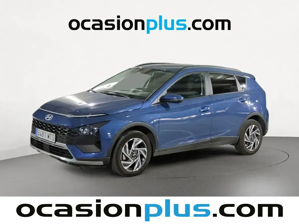 Usado Hyundai Bayon 100 HP (73 kW) 2024 Azul SUV