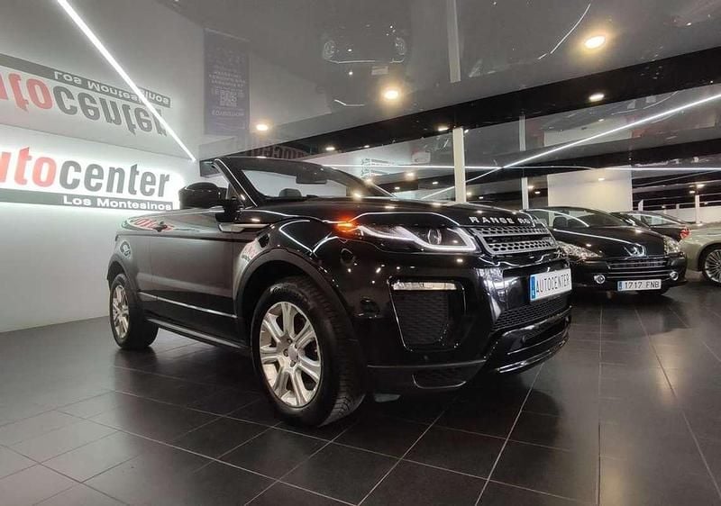 Usado Land Rover Range Rover evoque HSE Dynamic 150 CV (110 kW) 2018 Negro Descapotable