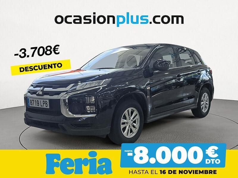 Negro Usado 2021 Mitsubishi ASX SUV | 16.590 € (Precio justo) - Imagen 1/4