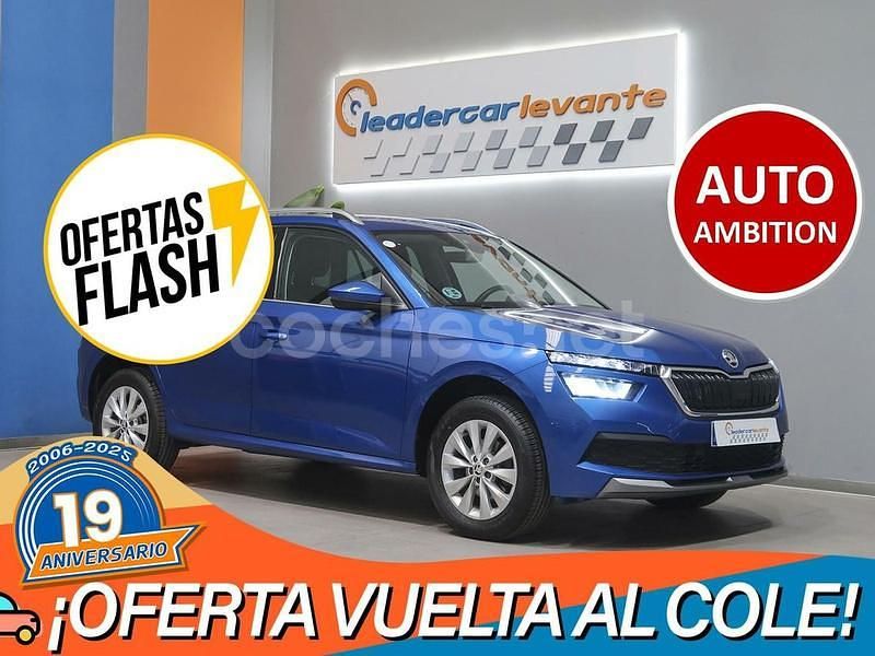 Azul Usado 2022 Skoda Kamiq Ambition SUV | 16.900 € (Buen precio) - Imagen 1/4