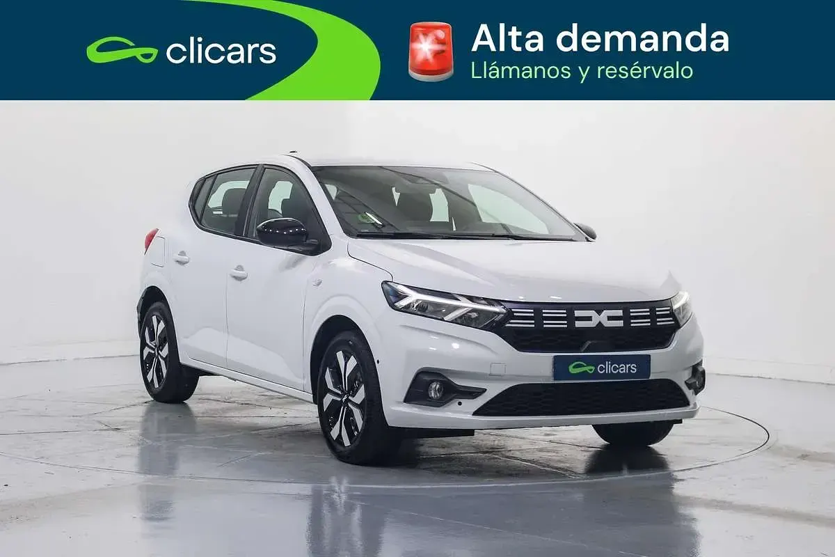 Usado Dacia Sandero Journey 91 CV (66 kW) 2024 Blanco Utilitario