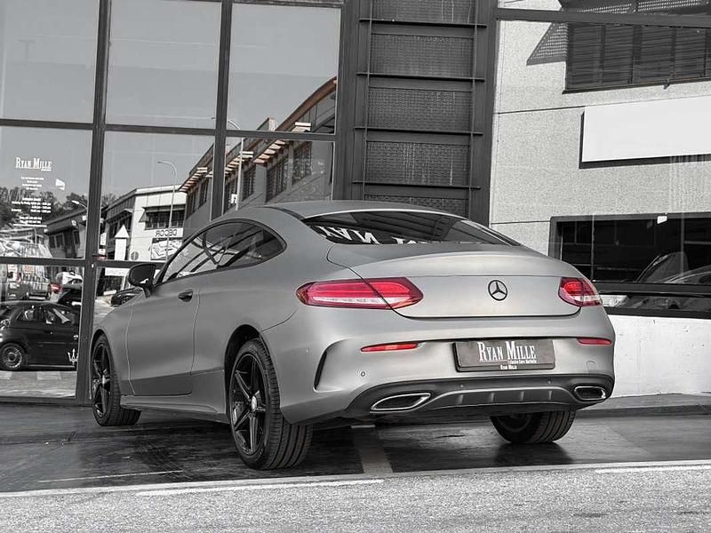 Occasion Mercedes C250 AMG line 204 PK (150 kW) 2015 Wit Coupé