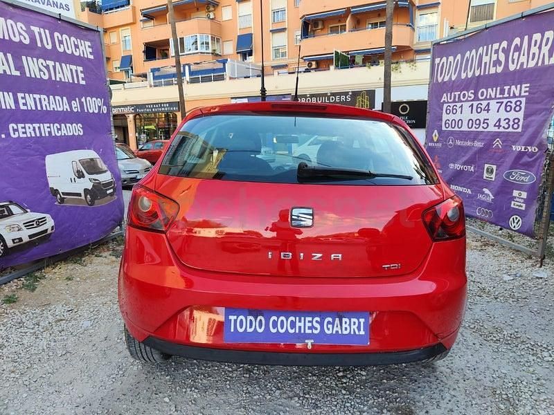 Brugt Seat Ibiza Ecomotive 75 HK (55 kW) 2014 Rød Sedan