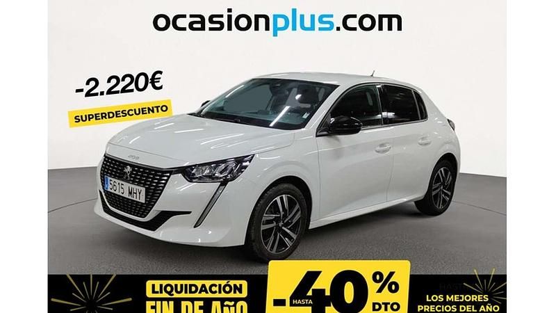 Blanco Usado 2023 Peugeot 208 Allure Utilitario | 11.280 € (Precio justo) - Imagen 1/4