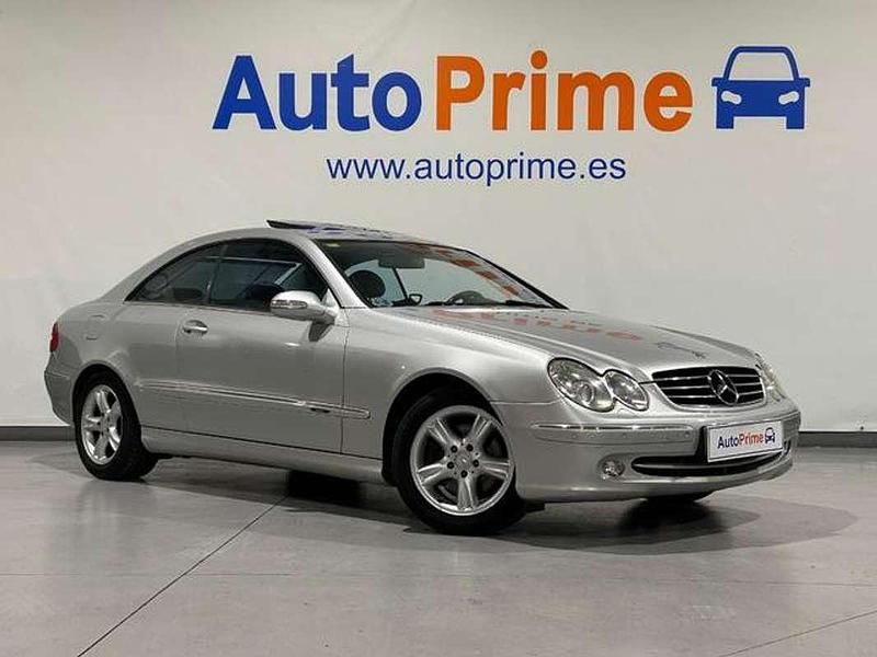 Usado Mercedes CLK200 218 CV (160 kW) 2003 Plateado Coupe