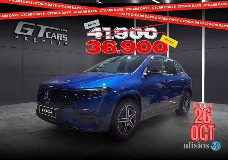 Azul Usado 2024 Mercedes EQA250+ AMG SUV | 36.900 € (Buen precio) - Imagen 1/4
