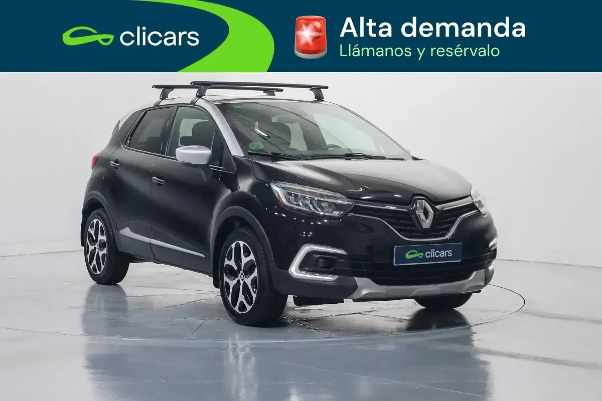 Usado Renault Captur Zen 90 CV (66 kW) 2018 Negro SUV