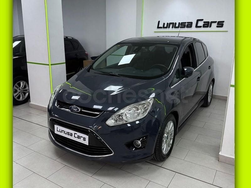 Azul Usado 2011 Ford C-MAX Titanium Monovolumen | 6490 € (Precio justo) - Imagen 1/4