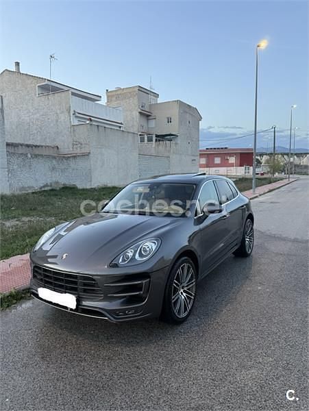 Usado Porsche Macan Turbo 400 CV (294 kW) 2014 Gris / plata SUV