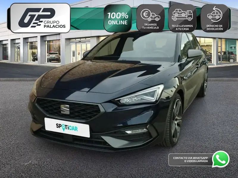 Negro Usado 2021 Seat Leon FR | 20.395 € (Precio justo) - Imagen 1/1