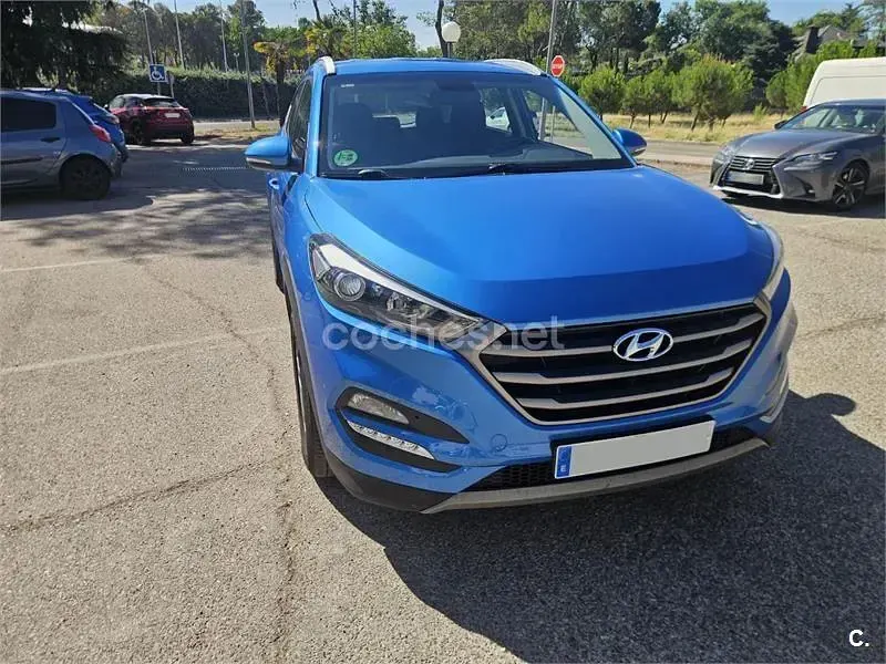 Usado Hyundai Tucson 115 CV (84 kW) 2016 Azul SUV