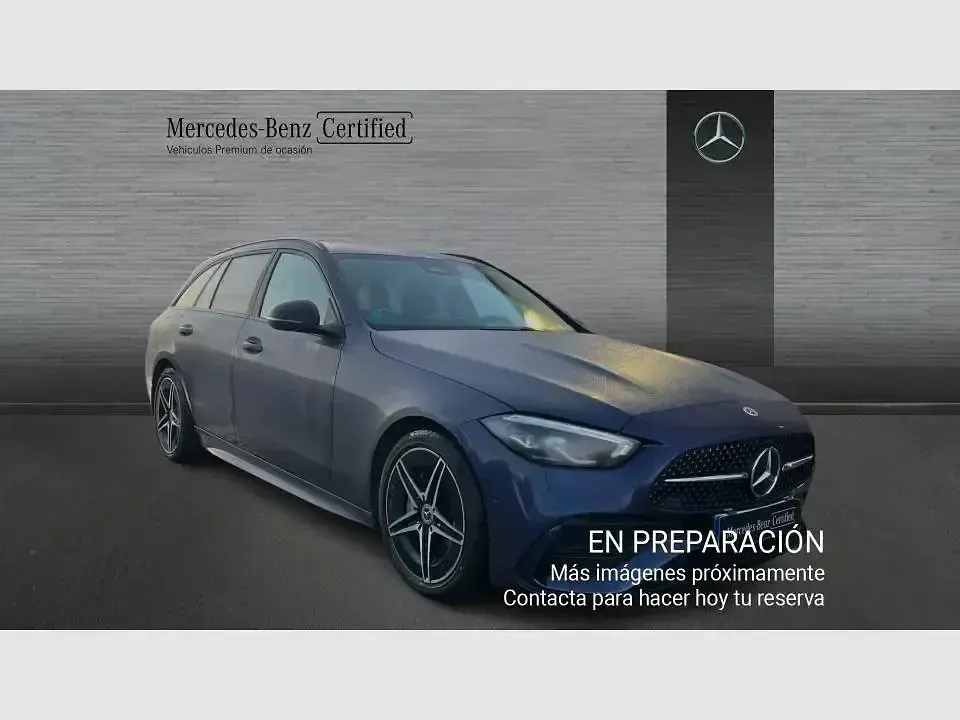 Usado Mercedes C220 200 CV (147 kW) 2025 Azul Familiar