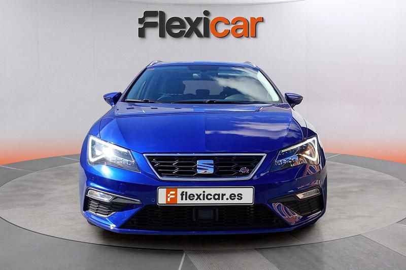 Usado Seat Leon ST 190 CV (139 kW) 2019 Azul Familiar