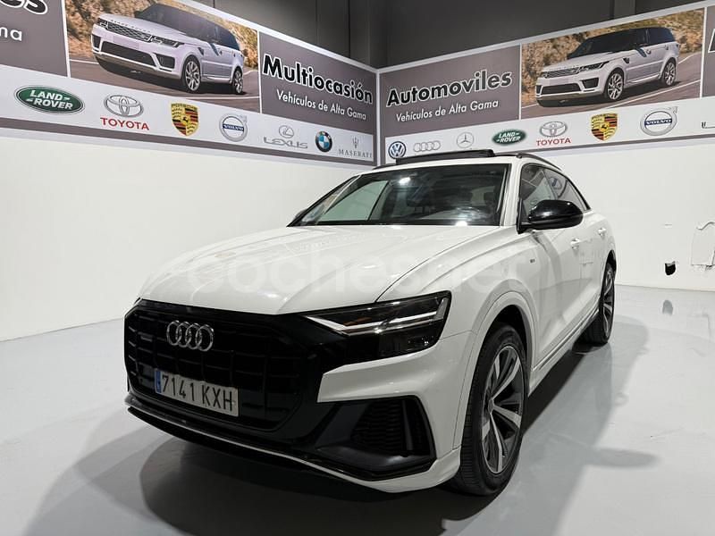Blanco Usado 2019 Audi Q8 S-Line SUV | 43.990 € (Caro) - Imagen 1/4