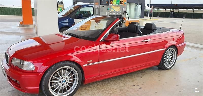 Rojo Usado 2002 BMW 330 Cabriolet Descapotable | 8900 € - Imagen 1/4