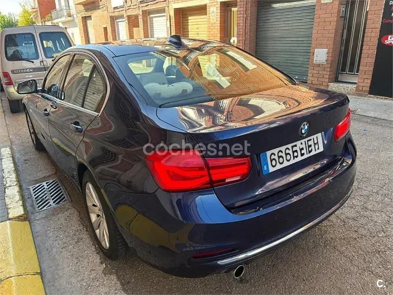 Usado BMW 316 116 CV (85 kW) 2016 Azul Berlina