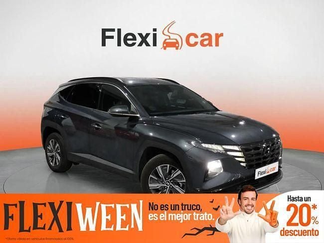 Gris Usado 2024 Hyundai Tucson SUV | 29.890 € (Precio justo) - Imagen 1/4