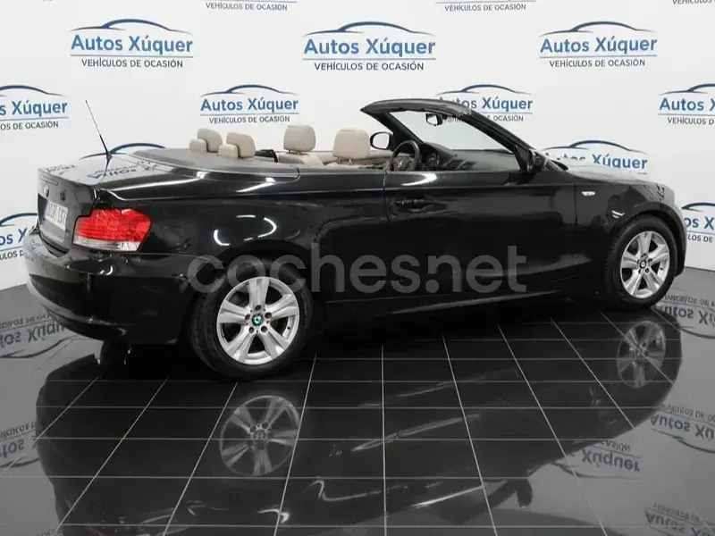 Usado BMW 120 Cabriolet 177 CV (130 kW) 2009 Negro Descapotable