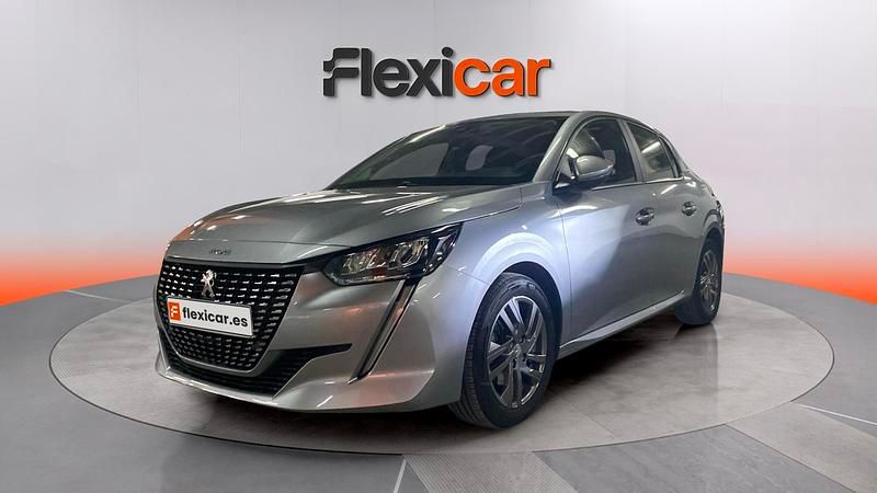 Usado Peugeot 208 Active 101 CV (74 kW) 2021 Gris Utilitario