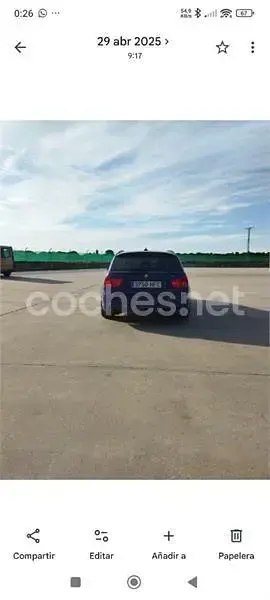 Usado BMW 320 170 CV (125 kW) 2011 Azul Familiar