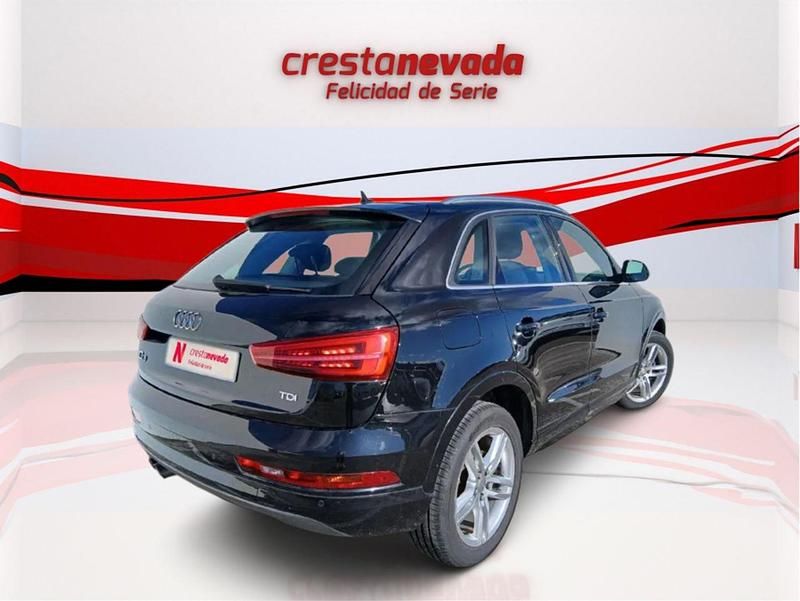 Usado Audi Q3 Sport 120 CV (88 kW) 2018 Negro SUV