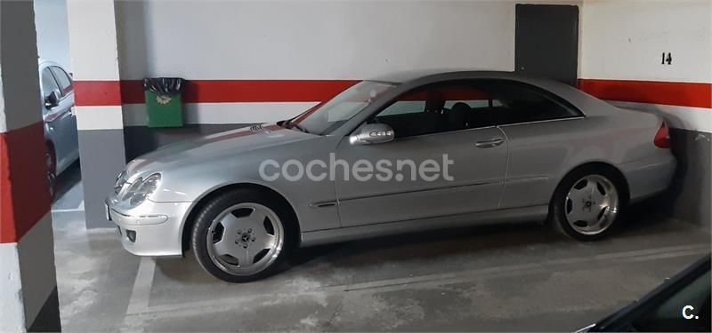 Gris / plata Usado 2006 Mercedes CLK280 Elegance Coupe | 8500 € (Un poco caro) - Imagen 1/4