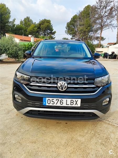 Negro Usado 2019 VW T-Cross Advance SUV | 18.200 € (Precio justo) - Imagen 1/4