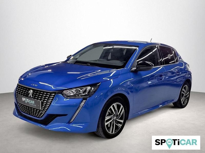 Usado Peugeot 208 Allure 100 CV (73 kW) 2022 Azul Utilitario
