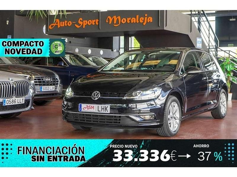 Negro Usado 2020 VW Golf VII Advance Utilitario | 19.400 € (Precio justo) - Imagen 1/4