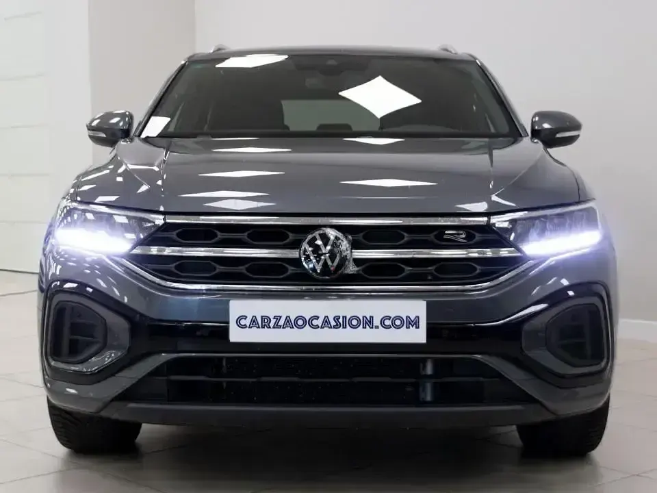 Usado VW T-Roc R-line 150 CV (110 kW) 2022 Gris SUV