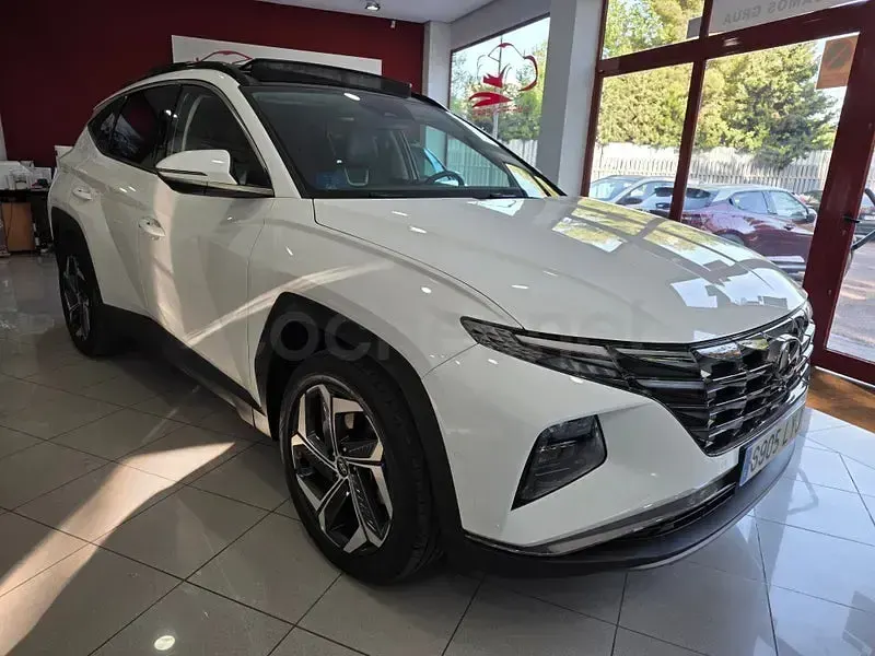 Usado Hyundai Tucson Style 265 CV (194 kW) 2022 Blanco SUV