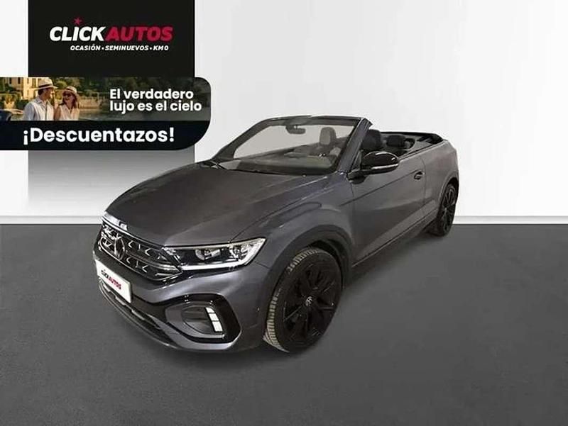 Usado VW T-Roc Cabriolet R-line 150 CV (110 kW) 2022 Gris Descapotable