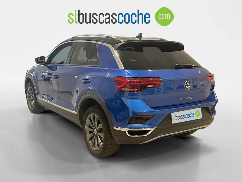 Usado VW T-Roc Sportline 150 CV (110 kW) 2020 Azul SUV