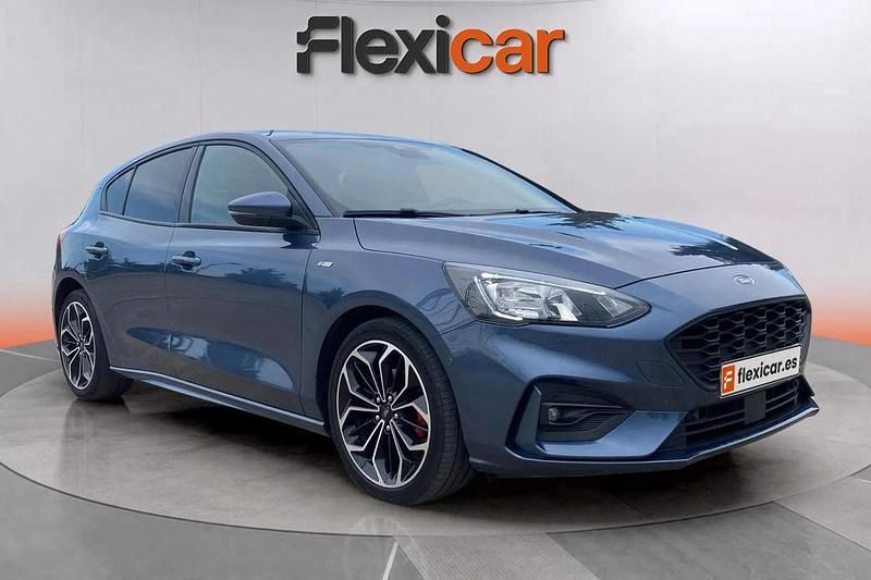 Azul Usado 2020 Ford Focus ST-Line X Berlina | 15.430 € (Precio justo) - Imagen 1/4