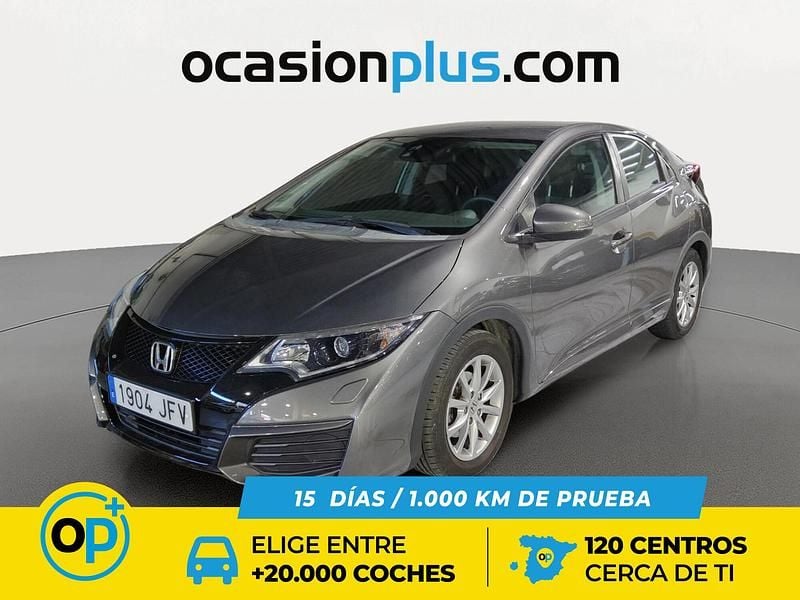 Gris Usado 2015 Honda Civic Comfort Utilitario | 13.900 € (Precio justo) - Imagen 1/4