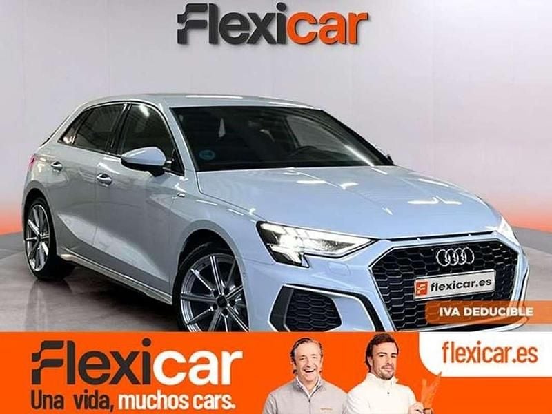 Blanco Usado 2023 Audi A3 Sportback S-Line Utilitario | 23.590 € (Super precio) - Imagen 1/4