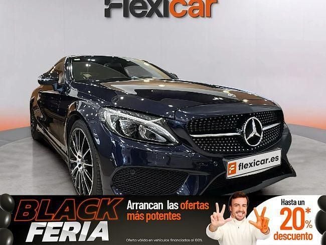 Azul Usado 2017 Mercedes C220 Coupe | 26.990 € (Precio justo) - Imagen 1/4