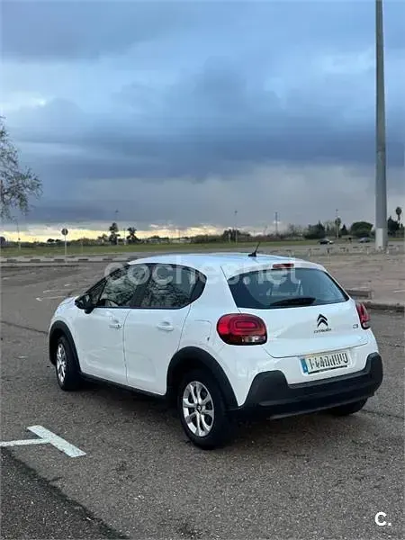 Usado Citroën C3 PureTech 82 CV (60 kW) 2018 Blanco Utilitario