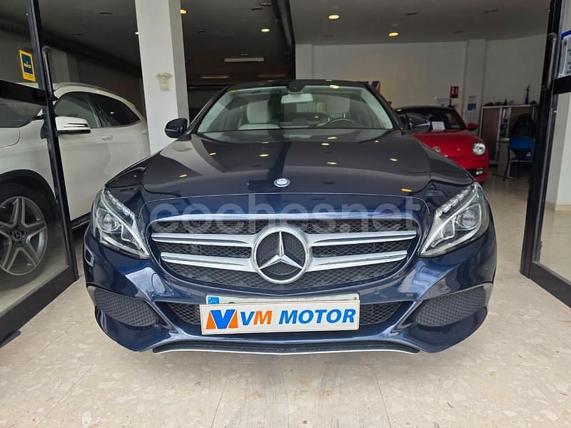 Azul Usado 2017 Mercedes C220 Berlina | 21.900 € (Buen precio) - Imagen 1/4