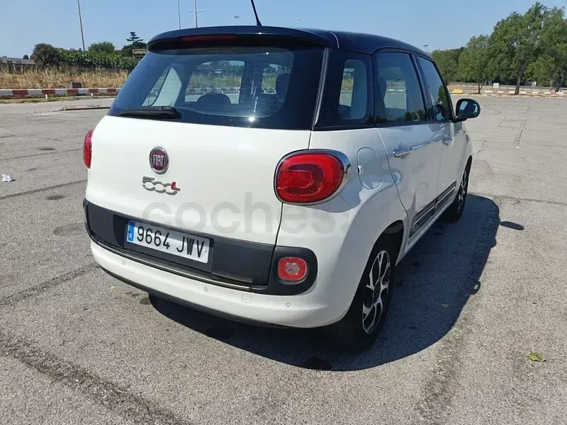 Usado Fiat 500L Lounge 95 CV (69 kW) 2017 Blanco Monovolumen